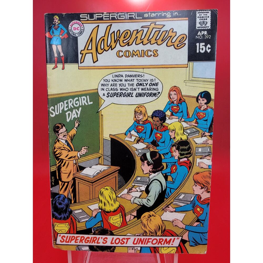Adventure Comics #392 DC Supergirl Day April 1970 Bagged & Board